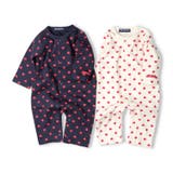 ハート総柄前開き長袖ロンパース | こどもの森e-shop | 詳細画像8 