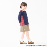 肩リボンチェック切替長袖Tシャツ | こどもの森e-shop | 詳細画像12