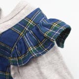 チェックチュニック重ね着風長袖Ｔシャツ | こどもの森e-shop | 詳細画像6 