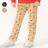 お花リス総柄爆温裏起毛長パンツ | こどもの森e-shop | 詳細画像1 