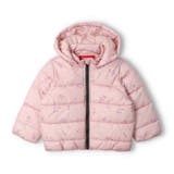 無地切替・小花柄中綿ジャケット | こどもの森e-shop | 詳細画像2 