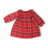 タータンチェック柄ネル長袖ワンピース | こどもの森e-shop | 詳細画像2 