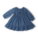 さくらんぼ刺繍デニム長袖ワンピース | こどもの森e-shop | 詳細画像2 