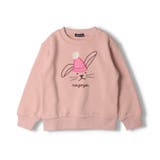 moujonjon 日本製ねこ うさぎ裏毛トレーナー | こどもの森e-shop | 詳細画像3