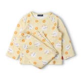 クリーム | ひつじ・お花柄キルトパジャマ | こどもの森e-shop