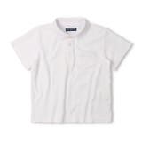 ホワイト | 【WEB限定】鹿の子半袖白ポロシャツ | こどもの森e-shop