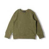 ロゴ刺繍無地のびのび裏毛トレーナー・スウェット | こどもの森e-shop | 詳細画像6 