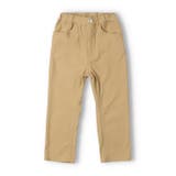 ベージュ | のびのびツイル無地長パンツ | こどもの森e-shop