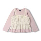 レースキャミ付き長袖Ｔシャツ・ロンT 80cm～130cm N22803 | こどもの森e-shop | 詳細画像3 