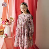花柄ティアード前開きワンピース | こどもの森e-shop | 詳細画像1 