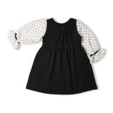 パール・リボン付き袖シフォン長袖ワンピース | こどもの森e-shop | 詳細画像4
