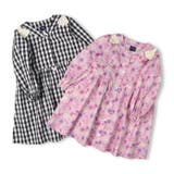 ギンガムチェック・小花柄前開き長袖ワンピース | こどもの森e-shop | 詳細画像10 