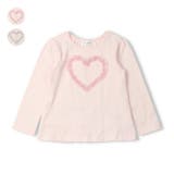 【WEB限定】ハートチュール長袖Tシャツ | こどもの森e-shop | 詳細画像1