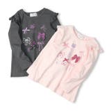 【WEB限定】リボン付肩フリル長袖Ｔシャツ | こどもの森e-shop | 詳細画像8 