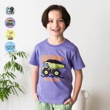 働く車プリント半袖Tシャツ 80cm～130cm N32816 | こどもの森e-shop | 詳細画像1 