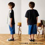 ロゴプリントツイル・デニムハーフパンツ | こどもの森e-shop | 詳細画像10