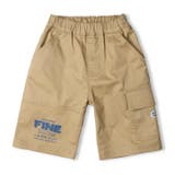 ロゴプリントツイル・デニムハーフパンツ | こどもの森e-shop | 詳細画像4