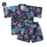 【WEB限定】水玉金魚柄甚平 | こどもの森e-shop | 詳細画像1 