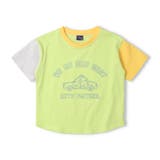 イエローグリーン | 車・恐竜刺繍Ｔシャツ | こどもの森e-shop