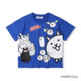 ブルー | 【WEB限定】にゃんこ大戦争/Tシャツ | こどもの森e-shop