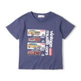 ブルー | 【WEB限定】乗り物プリントTシャツ | こどもの森e-shop