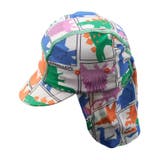 【WEB限定】日よけたれ付き総柄スイムキャップ・帽子 | こどもの森e-shop | 詳細画像4
