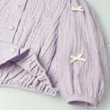 リボン付き袖チュールカーディガン | こどもの森e-shop | 詳細画像4 