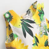 【WEB限定】ひまわり総柄ワンピース | こどもの森e-shop | 詳細画像3 