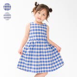 【WEB限定】チェック・ボーダーワンピース | こどもの森e-shop | 詳細画像1 