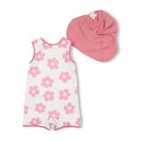 【WEB限定】お花・くま総柄ベビーグレコ水着・帽子セット | こどもの森e-shop | 詳細画像2
