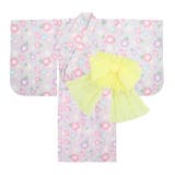 ラベンダー | 【WEB限定】朝顔柄浴衣・帯セット | こどもの森e-shop