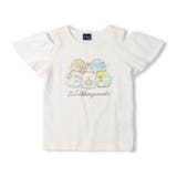 オフホワイト | すみっコぐらし/肩開きTシャツ | こどもの森e-shop