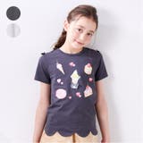 リボン付スイーツプリントＴシャツ | こどもの森e-shop | 詳細画像1 