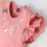 ネックレス刺繍フリル袖Tシャツ | こどもの森e-shop | 詳細画像3