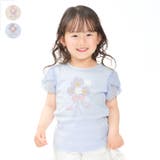 お花モチーフ袖シフォンＴシャツ | こどもの森e-shop | 詳細画像1 