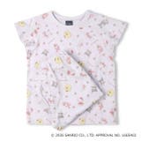 ラベンダー | サンリオキャラクター総柄半袖パジャマ | こどもの森e-shop