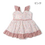 ピンク | 【WEB限定】小花柄ワンピース水着 | こどもの森e-shop