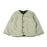 カーキグリーン | ボアジャケット | こどもの森e-shop