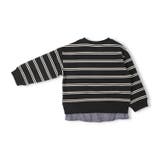 働く車刺繍ボーダートレーナー | こどもの森e-shop | 詳細画像2 