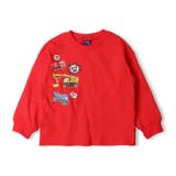 レッド | 働く車・食べ物・恐竜裏毛トレーナー | こどもの森e-shop