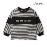働く車刺繍ボーダー長袖Ｔシャツ | こどもの森e-shop | 詳細画像2 