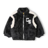 スミブラック | ボアジャケット | こどもの森e-shop