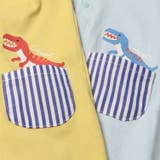 恐竜プリント長袖ロンパース | こどもの森e-shop | 詳細画像7
