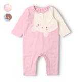 【WEB限定】うさぎ・くま長袖ロンパース | こどもの森e-shop | 詳細画像1 