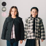 無地・チェック柄中綿入りジャケット | こどもの森e-shop | 詳細画像1