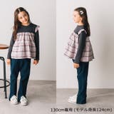 レース・お花刺繍裏ベロアデニムパンツ | こどもの森e-shop | 詳細画像11