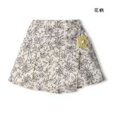 チェック・花柄プリーツキュロットパンツ 80cm～130cm N63101 | こどもの森e-shop | 詳細画像3 