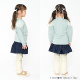 ストレッチデニムキュロットパンツ 80cm～130cm N63104 | こどもの森e-shop | 詳細画像12 