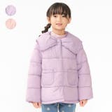 リボン衿無地ナイロン中綿ジャケット | こどもの森e-shop | 詳細画像1 