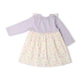 リボン柄切替長袖ワンピース | こどもの森e-shop | 詳細画像4